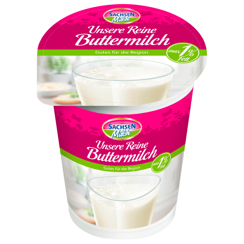 Sachsen Milch Unsere Reine Buttermilch 500g